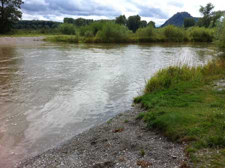 Die Aach bei Hausen